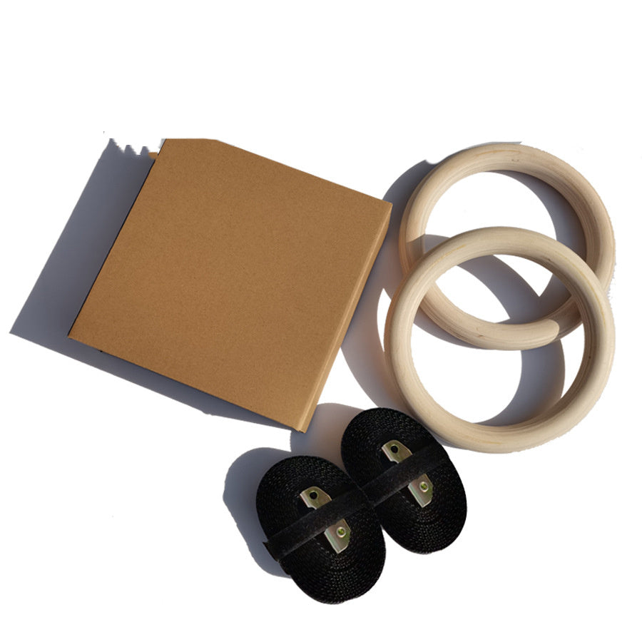 Fitness Wooden Ring Training Belt Set