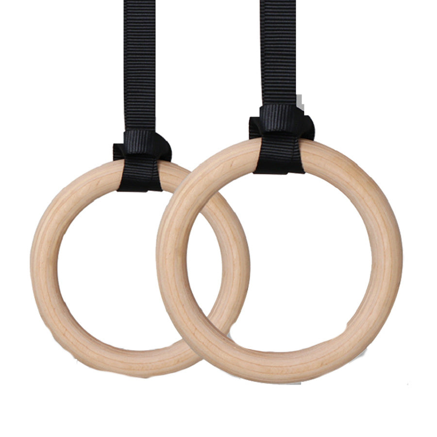 Fitness Wooden Ring Training Belt Set